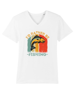 Pescari Tricou mânecă scurtă guler V Bărbat Presenter