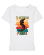Pescari Tricou mânecă scurtă guler larg fitted Damă Expresser
