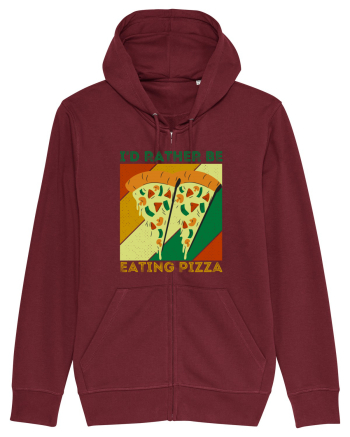 Pizza Lover Burgundy