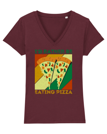 Pizza Lover Burgundy