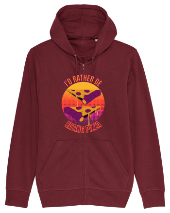 Pizza Lover Burgundy