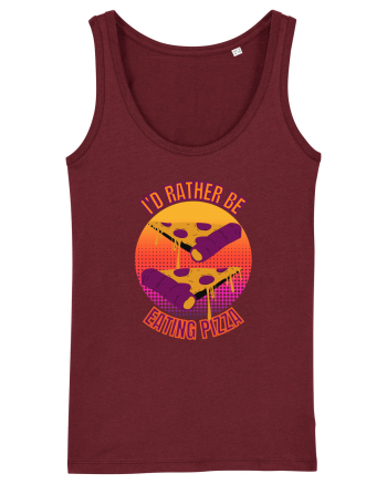 Pizza Lover Burgundy