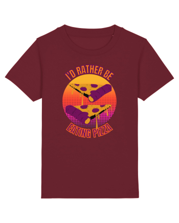 Pizza Lover Burgundy