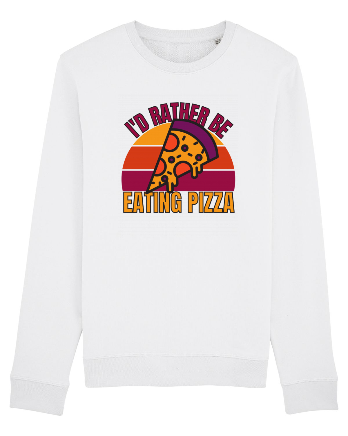 Bluză mânecă lungă Unisex Rise White
