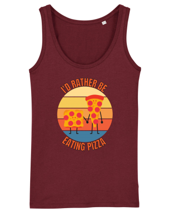 Pizza Lover Burgundy