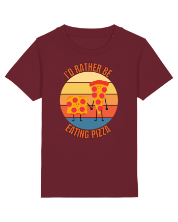 Pizza Lover Burgundy