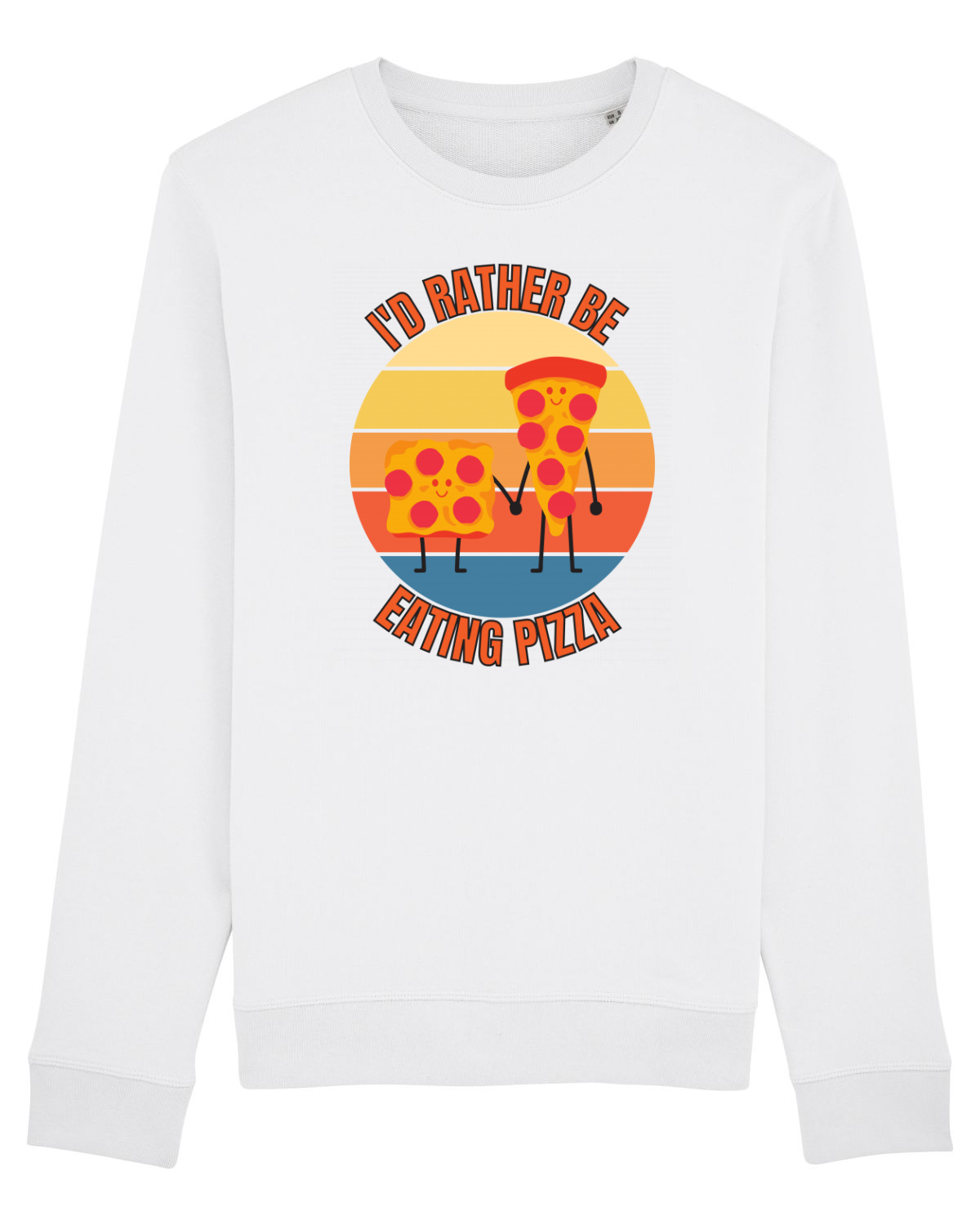 Bluză mânecă lungă Unisex Rise White