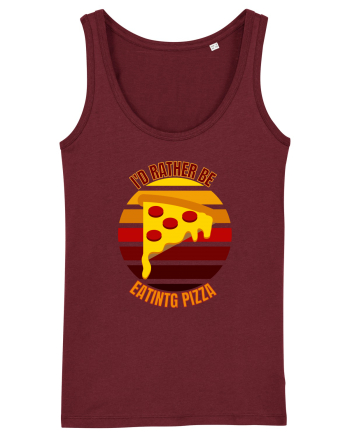 Pizza Lover Burgundy