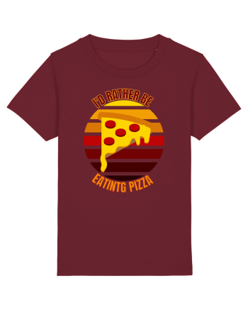 Pizza Lover Burgundy