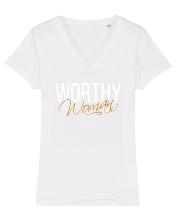 Worthy Woman White