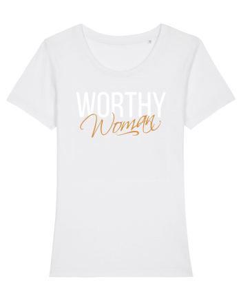 Worthy Woman White
