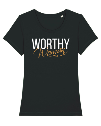 Worthy Woman Black
