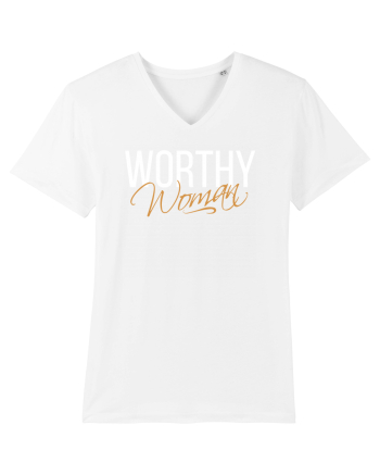 Worthy Woman White