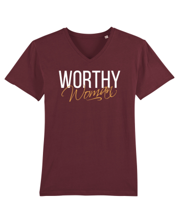 Worthy Woman Burgundy