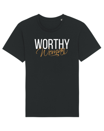 Worthy Woman Black