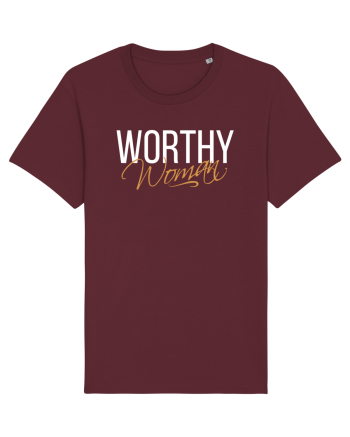 Worthy Woman Burgundy