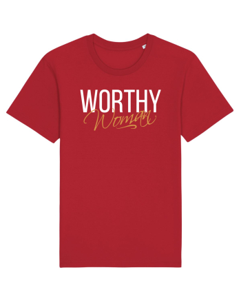 Worthy Woman Red