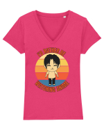Anime Lover Tricou mânecă scurtă guler V Damă Evoker