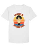 Anime Lover Tricou mânecă scurtă guler larg Bărbat Skater