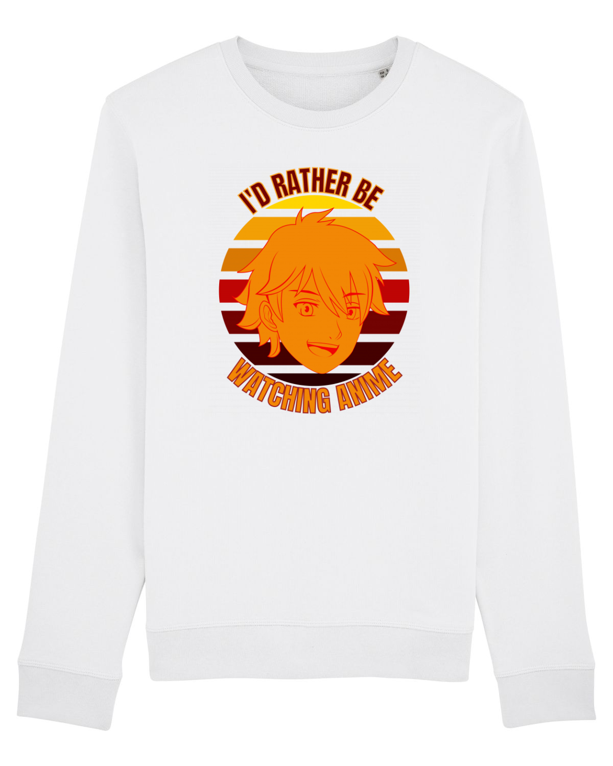 Bluză mânecă lungă Unisex Rise White