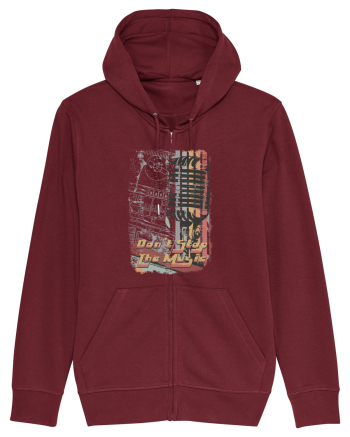 Don't Stop The Music Burgundy