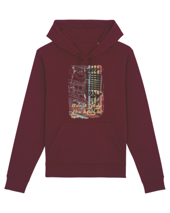 Don't Stop The Music Burgundy