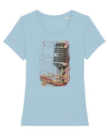 Don't Stop The Music Sky Blue
