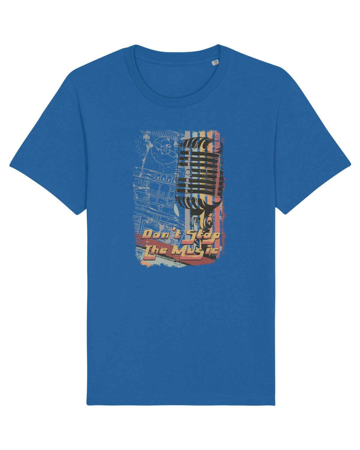 Tricou mânecă scurtă Unisex Rocker Royal Blue