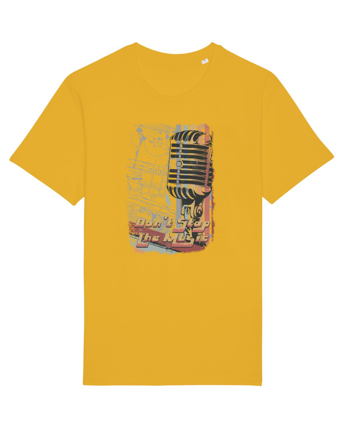 Tricou mânecă scurtă Unisex Rocker Spectra Yellow