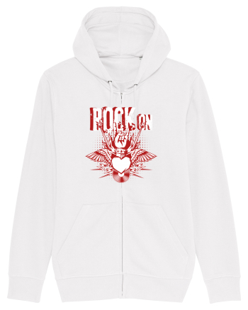 Rock Music Lover White