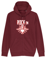 Rock Music Lover Hanorac cu fermoar Unisex Connector