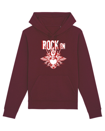 Rock Music Lover Burgundy
