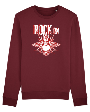 Rock Music Lover Burgundy