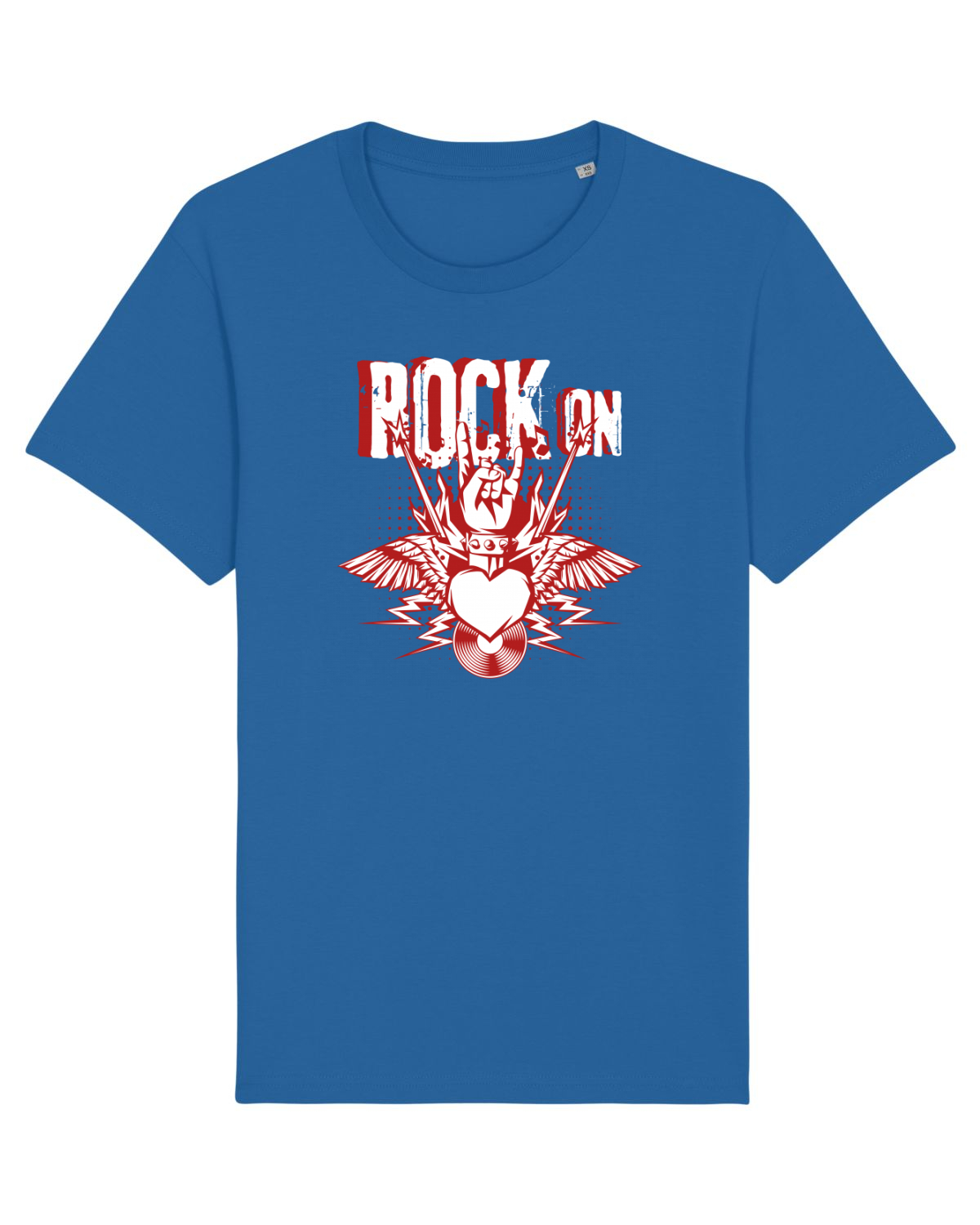 Tricou mânecă scurtă Unisex Rocker Royal Blue