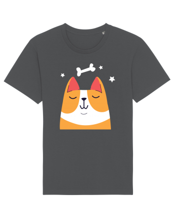 Dreaming Kawaii Dog Anthracite