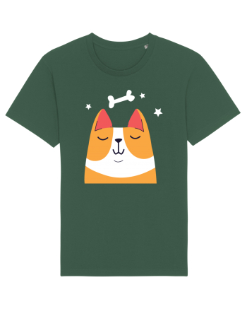 Dreaming Kawaii Dog Bottle Green