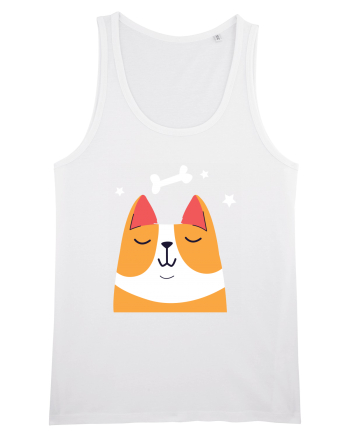 Dreaming Kawaii Dog White