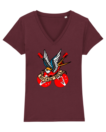 Rock Music Lover Burgundy