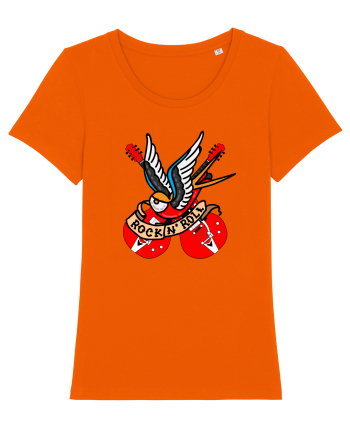 Rock Music Lover Bright Orange