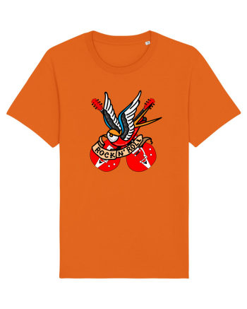 Rock Music Lover Bright Orange