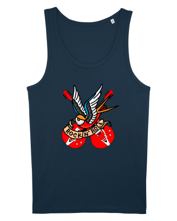 Rock Music Lover Navy