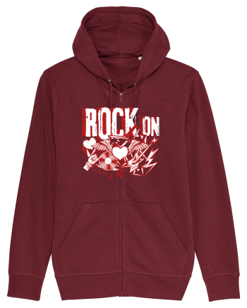 Rock Music Lover Burgundy
