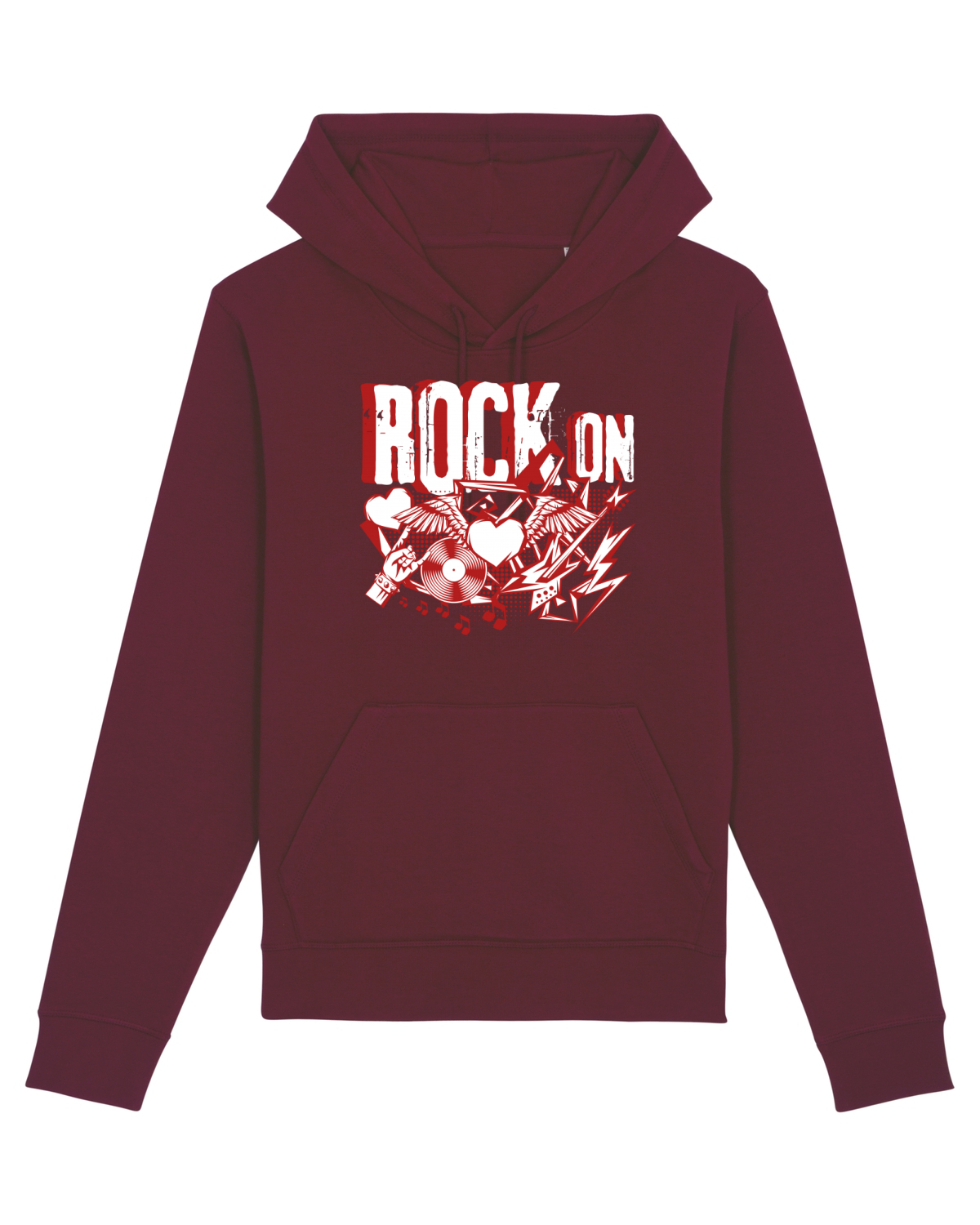 Hanorac Unisex Drummer Burgundy