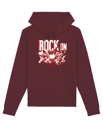 Rock Music Lover Burgundy