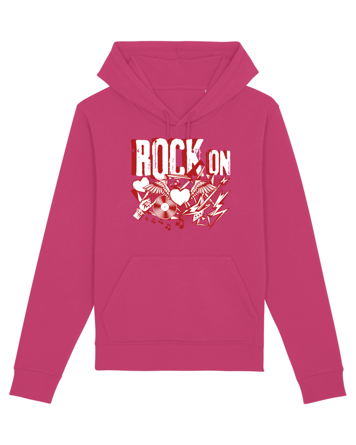 Hanorac Unisex Drummer Raspberry