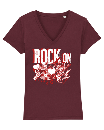 Rock Music Lover Burgundy