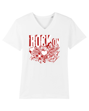 Rock Music Lover White