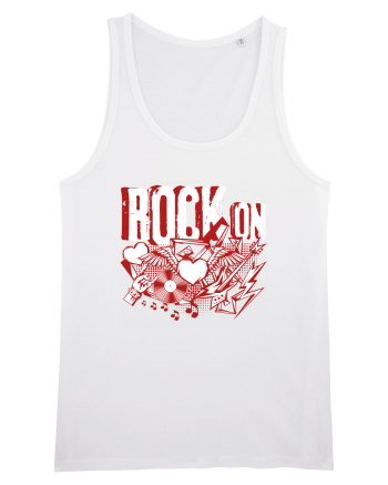 Rock Music Lover White