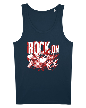 Rock Music Lover Navy