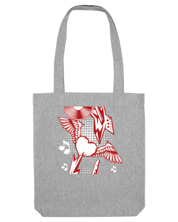 Rock Music Lover Heather Grey